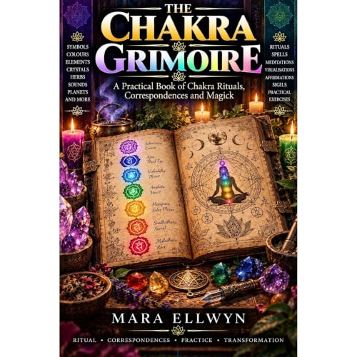 The Chakra Grimoire Audiolibro Por Mara Ellwyn arte de portada