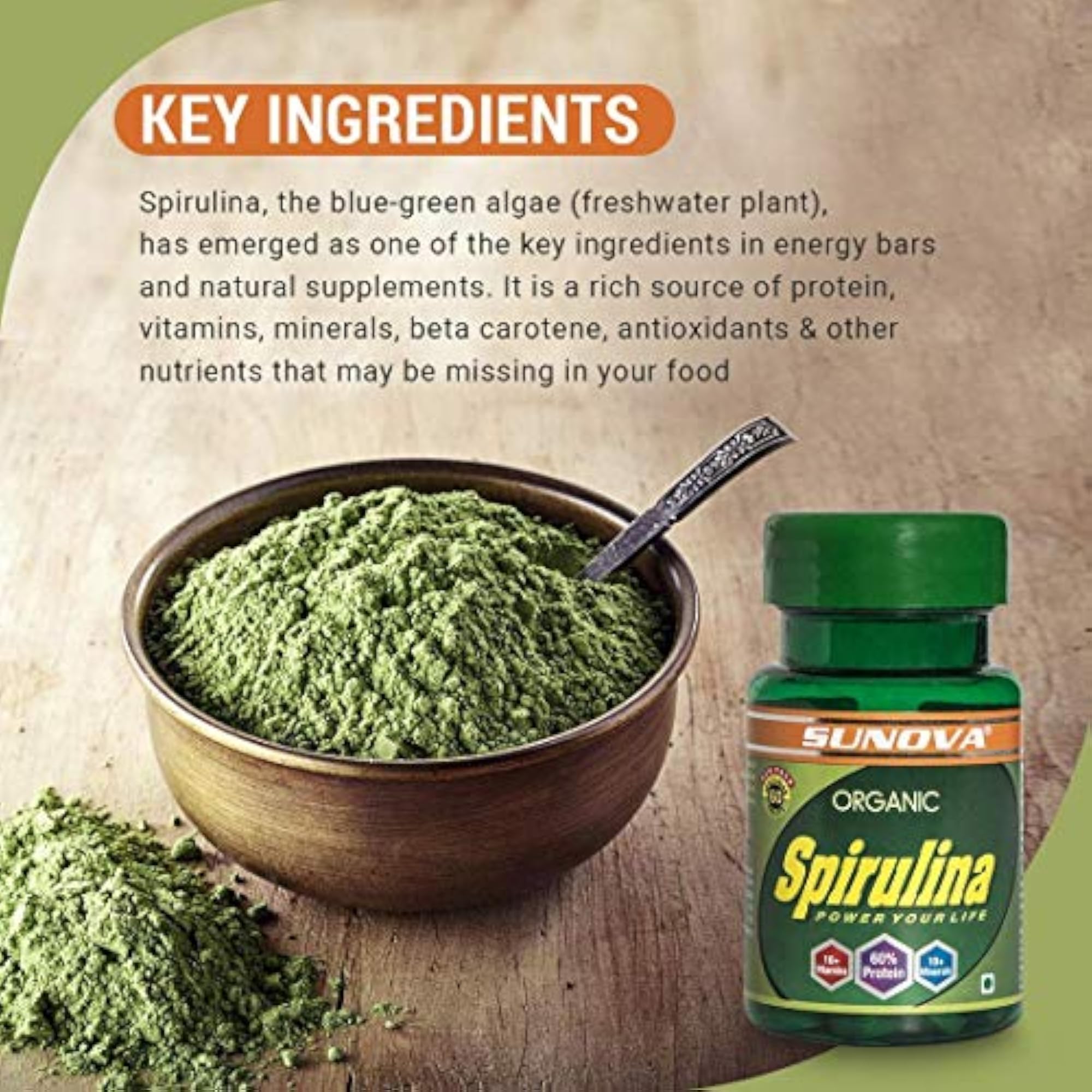 Organic Spirulina Tablets - Nutritional Superfood