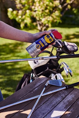 WD-40 Specialist Silicone Spray Lubricant 400ml Can - Versatile All-Weather Protection for Extended Tool Life, Repels Moisture, Dust, and Grime - Smart Straw Applicator Included - Image 3
