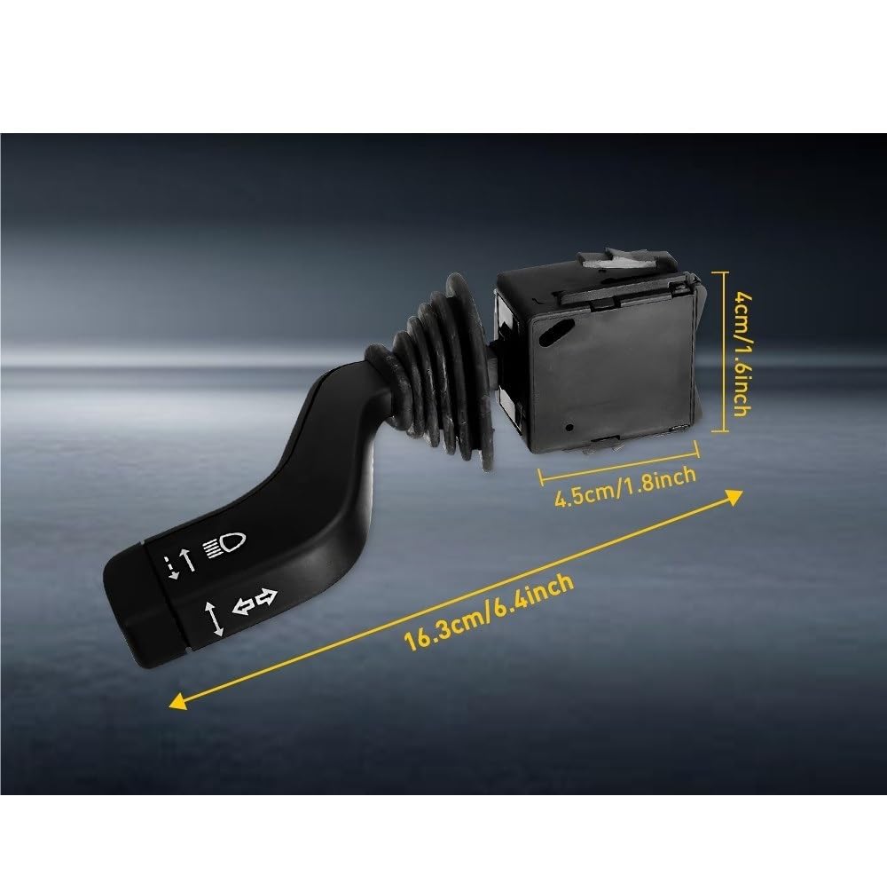 Leva frecce Compatibile con Opel per Corsa c 2001-2006 per Combo Van 2001-2011 indicatori di direzione interruttori sul piantone dello sterzo interruttori a leva 9185413