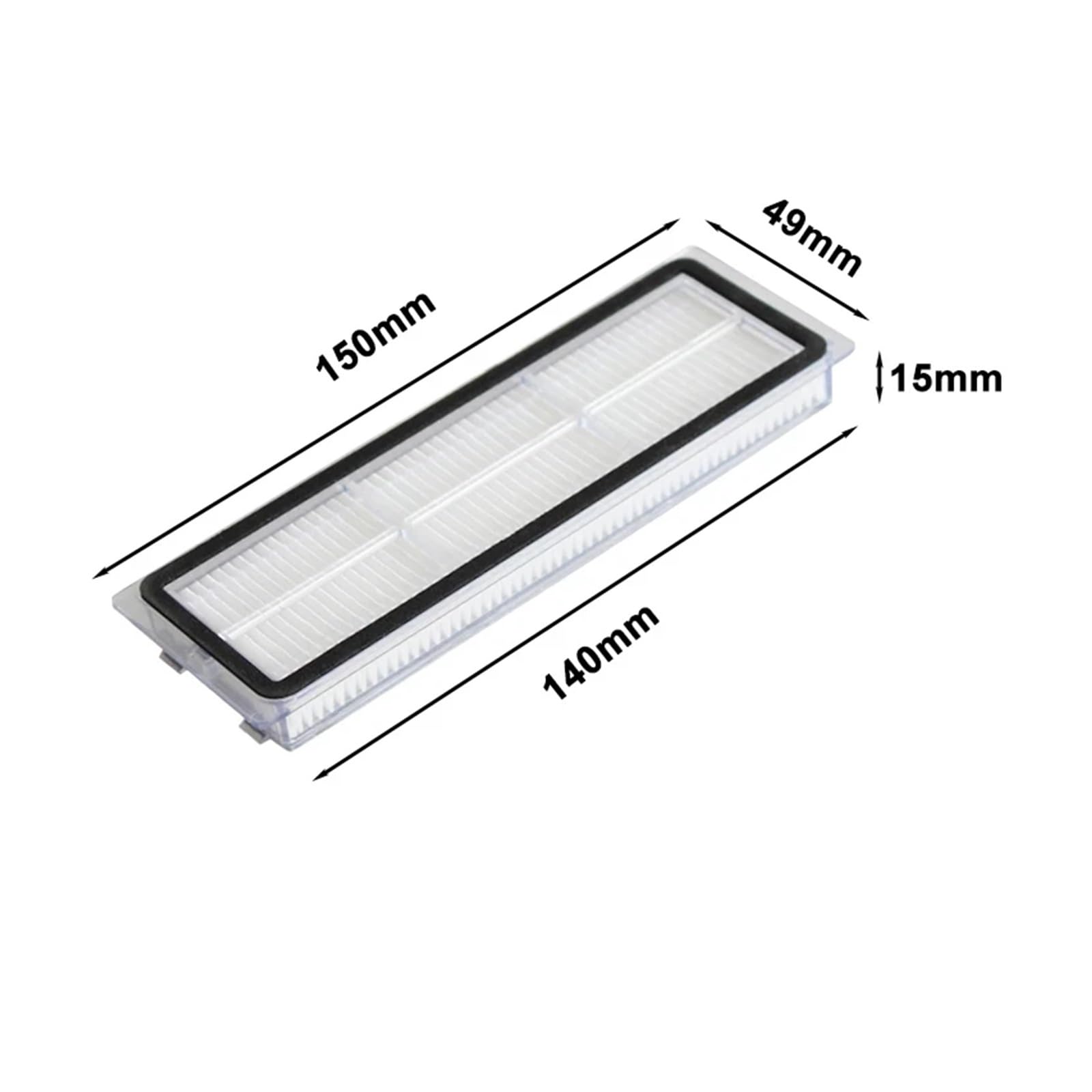 Paño de fregona compatible con aspiradora robótica XMI Dreame W10 W10 Pro, cepillo lateral principal, trapos de fregona desmontables, Stent, accesorios de filtro Hepa(Set24)