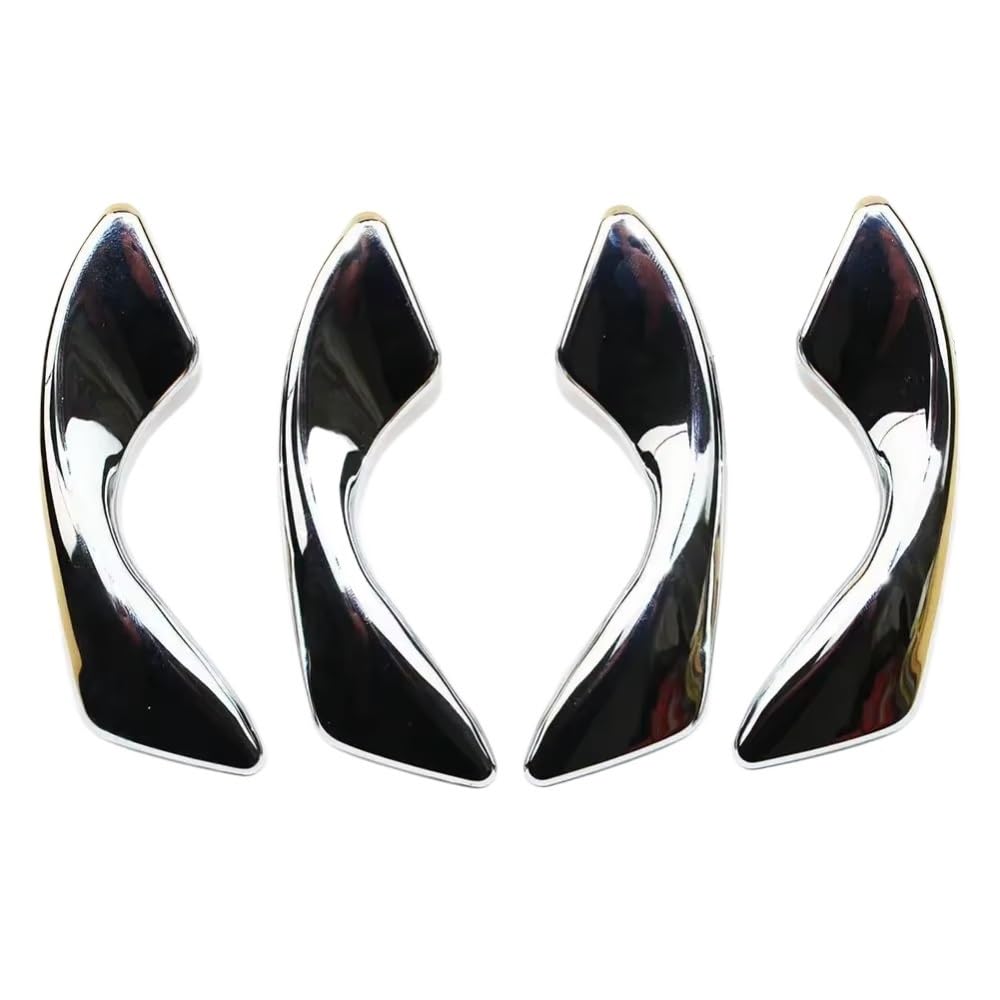 HRTLSS Door Pull Handle Inner Trim for JAC J3 J3S Turin 2009~2015 6105230U8010 4PCS/Set Silver Inner Interior Door Handle Clip
