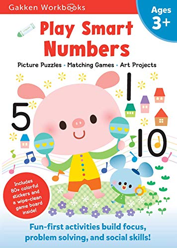 Play Smart Numbers Age 3+: At-Home Activity Workbook