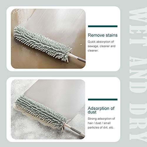 MA Lvjkes Uitschuifbare Microfiber Stofdoek, Veer Duster Telescopisch, Cobweb Duster met RVS Handgrepen en Buigbare… - Image 4