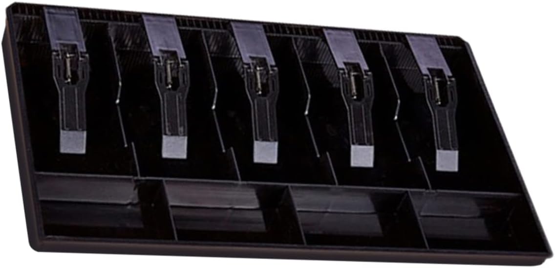 Ciieeo 5 Box Cash Register Compartment Organizer Box Bill