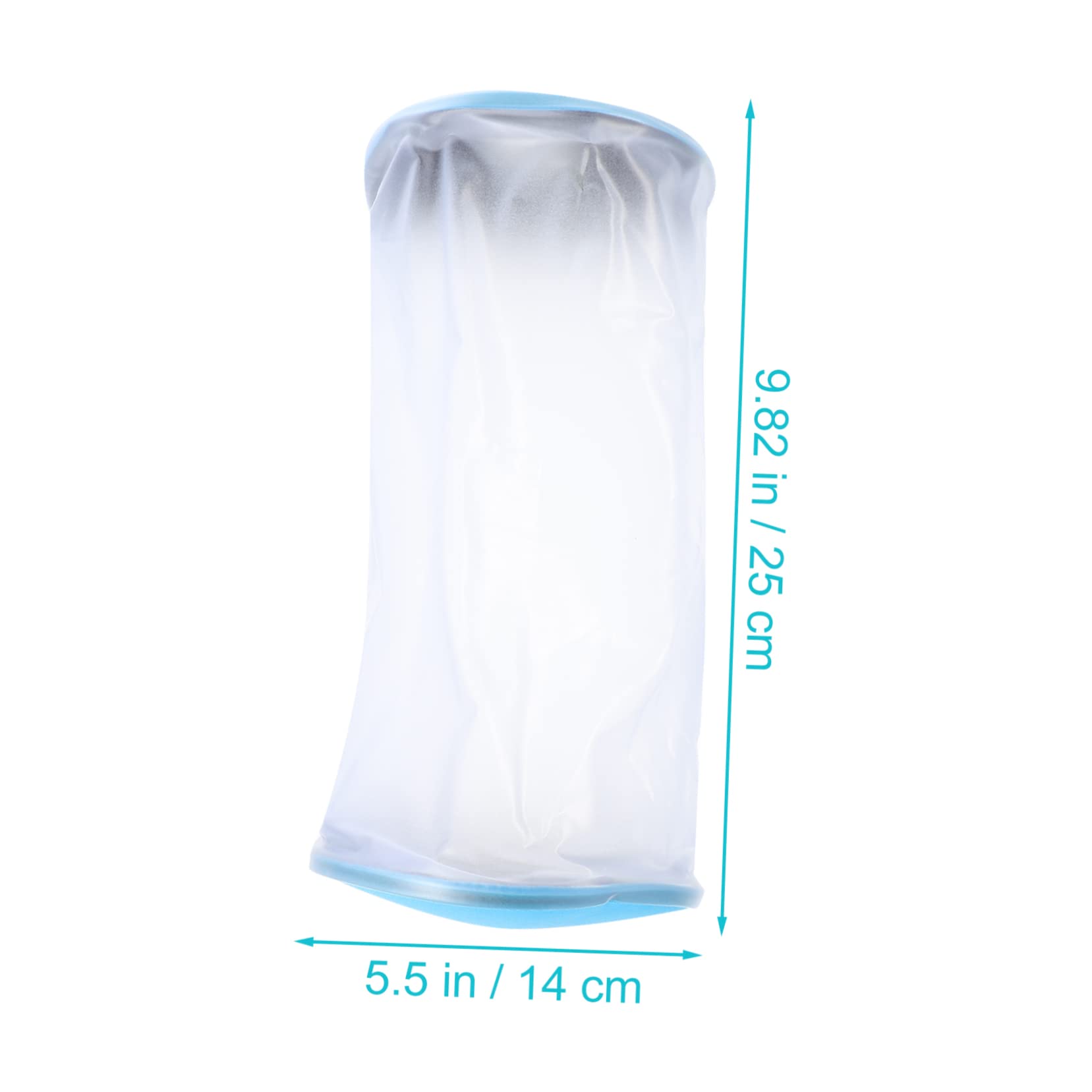 Healeved 3 Stk Duschschutz Armgussabdeckung Ärmelprotektoren handgegossener Verbandschutz kaputte handbrausetasche Gipsabdruckabdeckung Wundabdeckung Duscharm Gussabdeckung PVC Blue