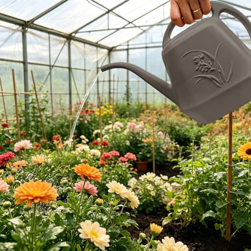 Image of Watering Can-Coffee Color - 1 /2 Gallon
