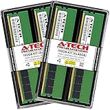 A-Tech 192GB Kit (4x48GB) DDR5 5600MHz PC5-44800 ECC UDIMM 2Rx8 (EC4 9x4) Dual Rank 1.1V ECC Unbuffered DIMM 288-Pin Server, Workstation RAM Memory Upgrade Modules