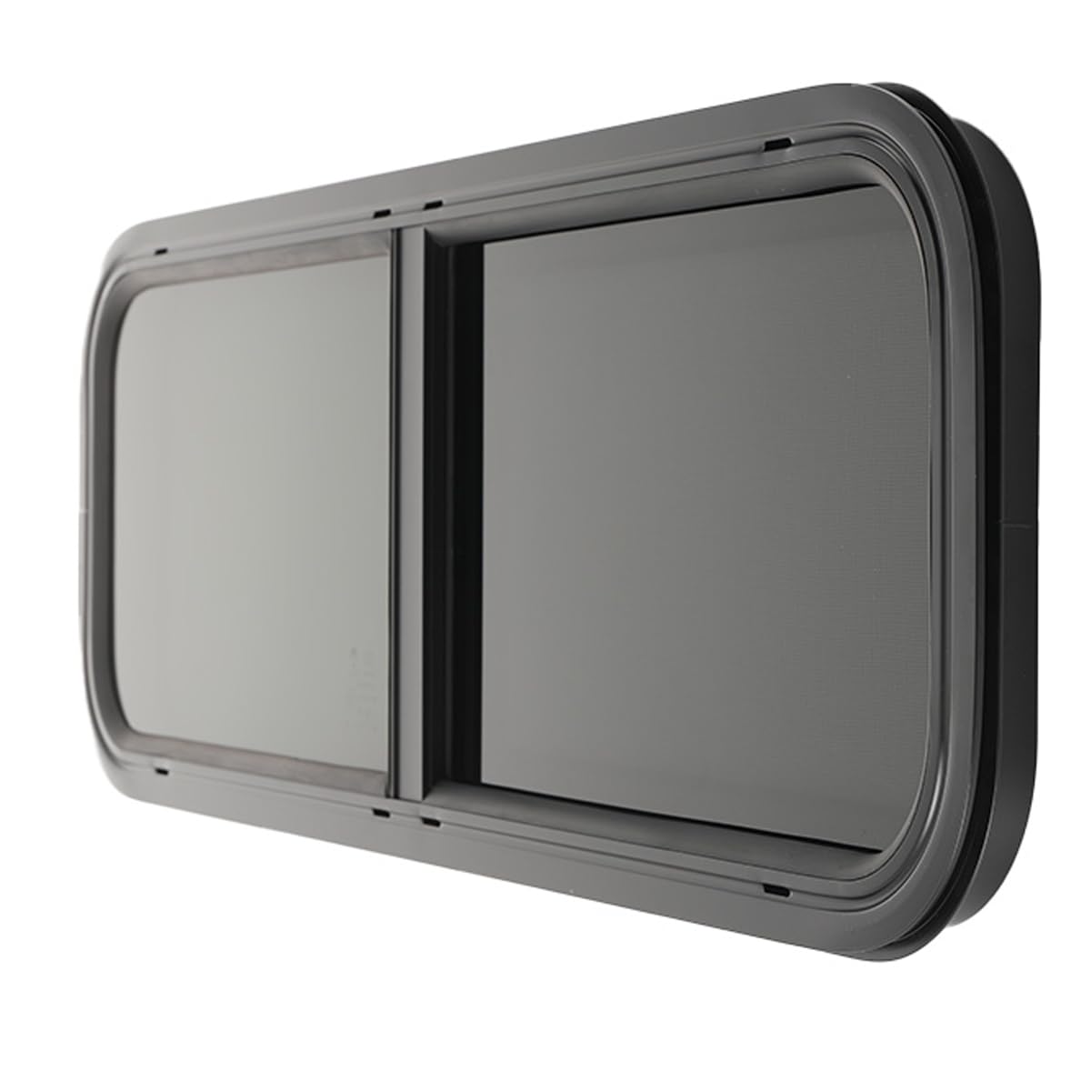 Wohnmobil Fenster Wohnwagen Schiebefenster RV Camper Fenster Wohnwagenfenster mit fliegengitter, Insektenschutz Sonnenschutz Schiebefenster für Wohnmobile Anhänger 900 x 300mm