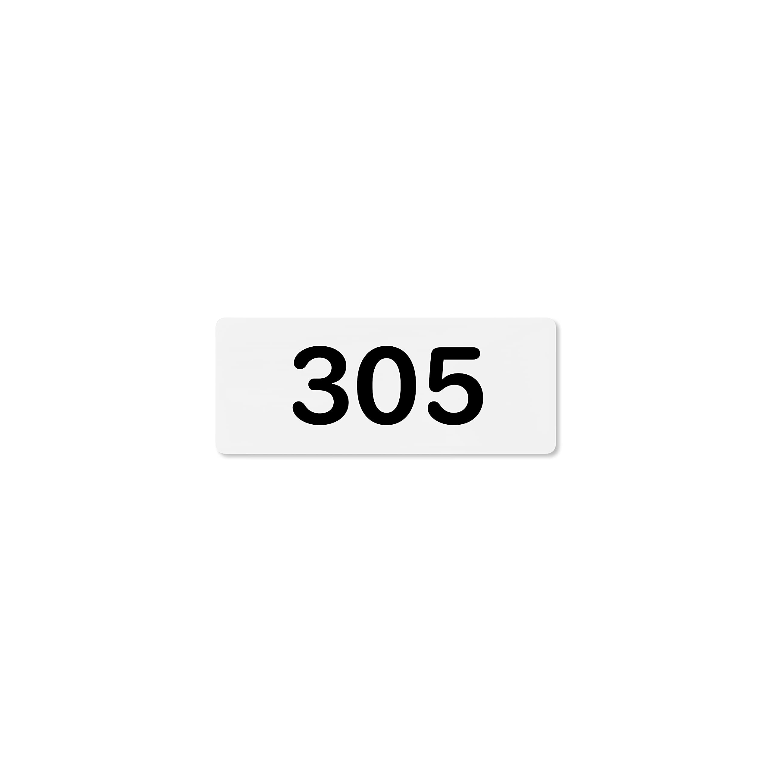 Flambird Information Signage (305) Room Number Solid Surface