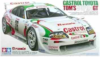 保護ケース付 カストロールトムス スープラ TOM'S SUPRA 2000 24163 1/24 カストロールトムススープラ【24163:4950344992560】