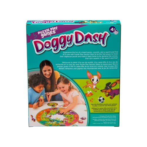 Puzzle Play Games — Doggy Dash — Juego de mesa 3 en 1 miniatura 2
