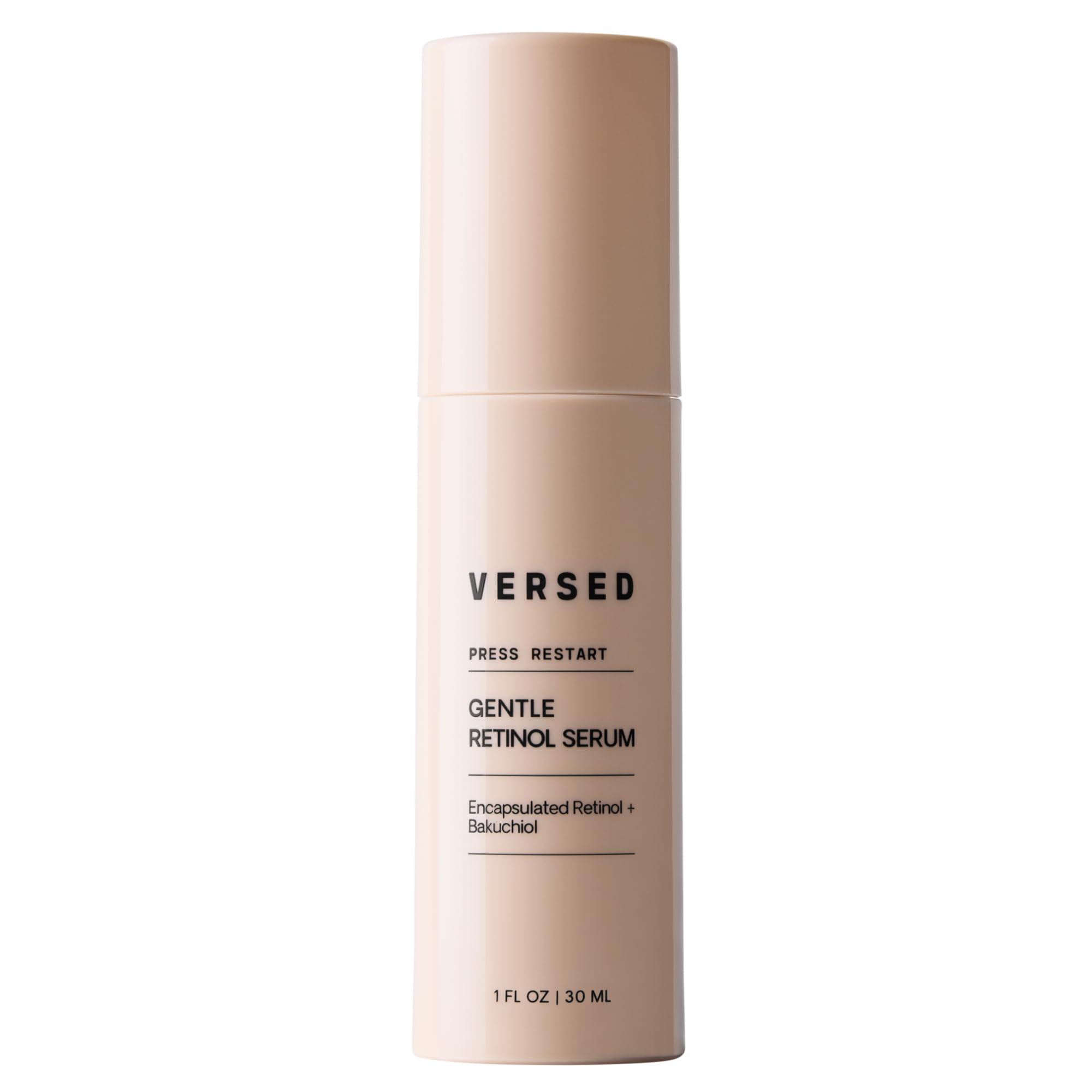 Versed Press Restart Gentle Retinol Serum - Bakuchiol Anti-Aging for Even Skin Tone, Fine Lines and Wrinkles for Sensitive Skin (Press Restart Retinol