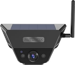AUTO-VOX Wireless Backup Camera Solar Magnetic:1-Min Easy Installation,Super IR Night Vision,Compatible with Solar3A Plus / Solar5 A/B Rear View Camera for Car,Truck,Trailer-(Single Cam)