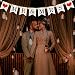 Banner de Mr and Mrs, Banner de Boda con Cadena de Luz...