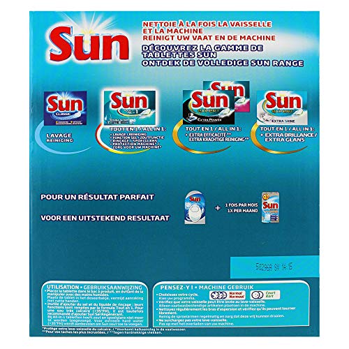 Preisvergleich Produktbild Sun Spülmaschinentabs All-in-1, 56 Stück