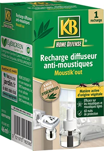 Anti-moustiques sans insecticide KB Home Defense pour dormir serein
