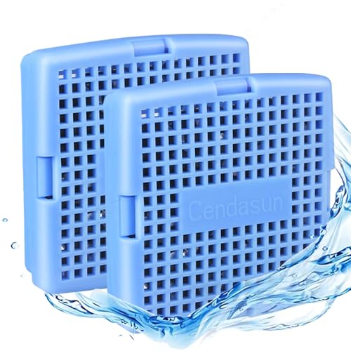 2 Pack Hot Tub Mineral Cartridge Silver Ion Freshwater Salt System Cartridge Cleans & Clarifies Spa Water for 4 Months