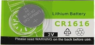 بطارية ليثيوم زر (CR-1616)، قطعة واحدة، 3.0 فولت، الليثيوم
