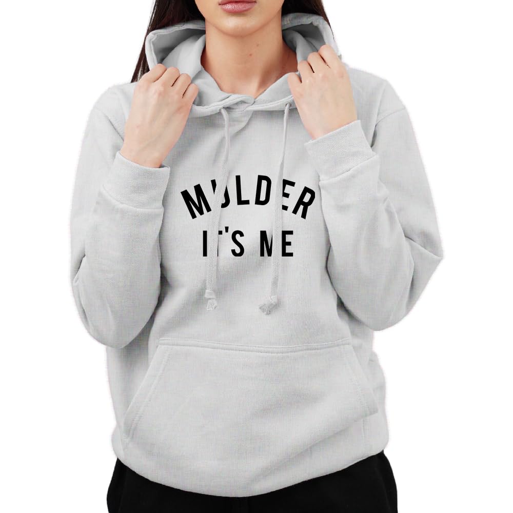 Graphic Impact Mulder’s It’s Me Hoody For Women X Files Hoodie For Mulder (Medium, Ash Grey)