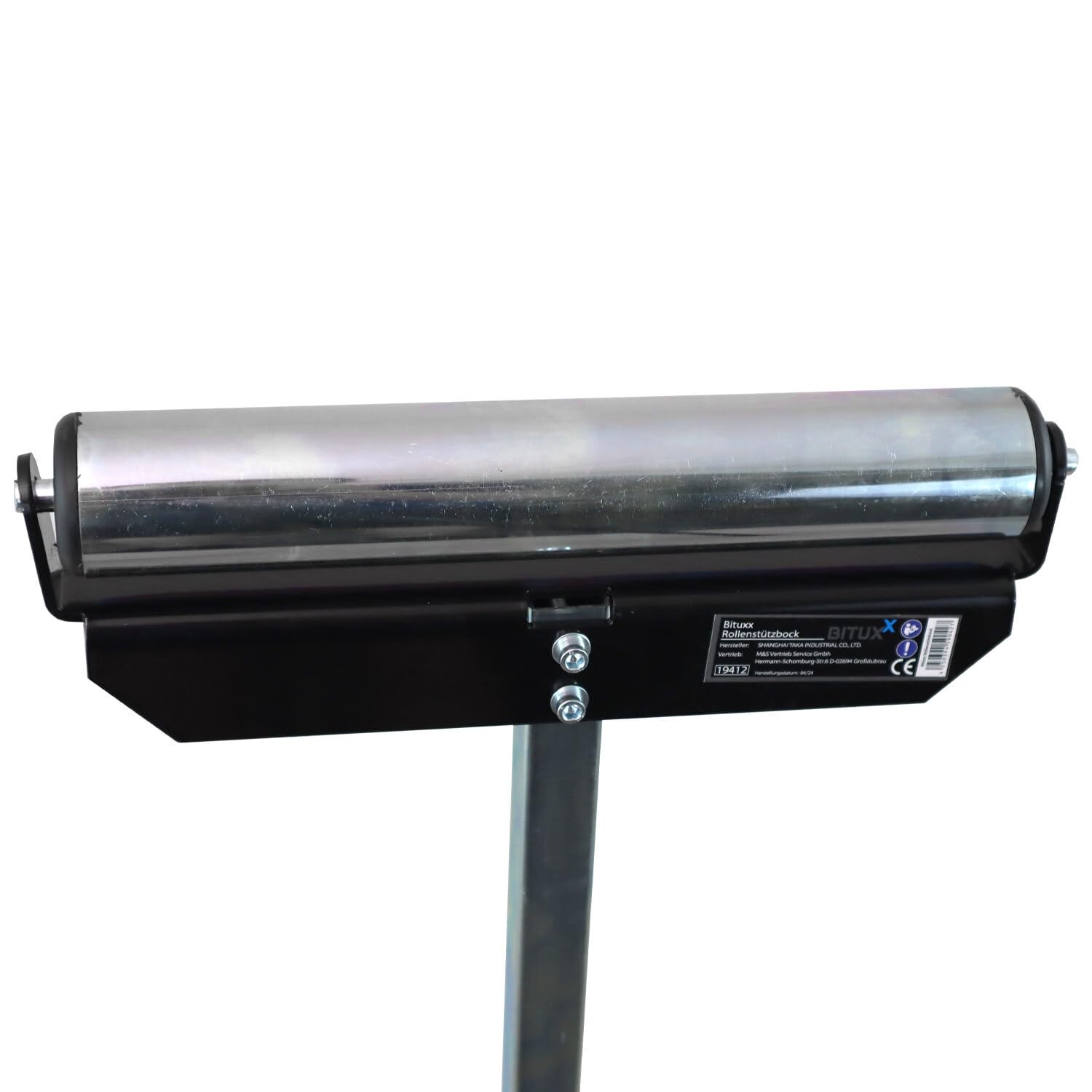 Bituxx Rollenstützbock Stütze Bock Rollenbock Rollenlagerbock bis 90Kg 70-112 cm