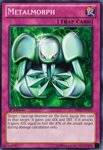 Amazon.com: YU-GI-OH! - Metalmorph (BP02-EN173) - Battle Pack 2: War of The  Giants - 1st Edition