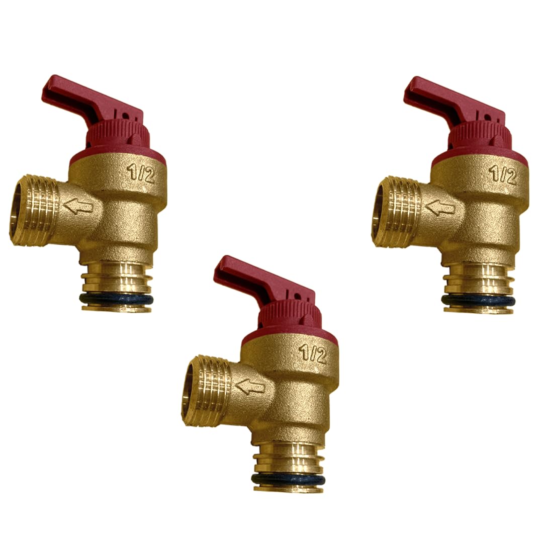 3 válvulas de seguridad de alivio de presión para Vaillant Ecotec Pro 630 y 637 VU 178985