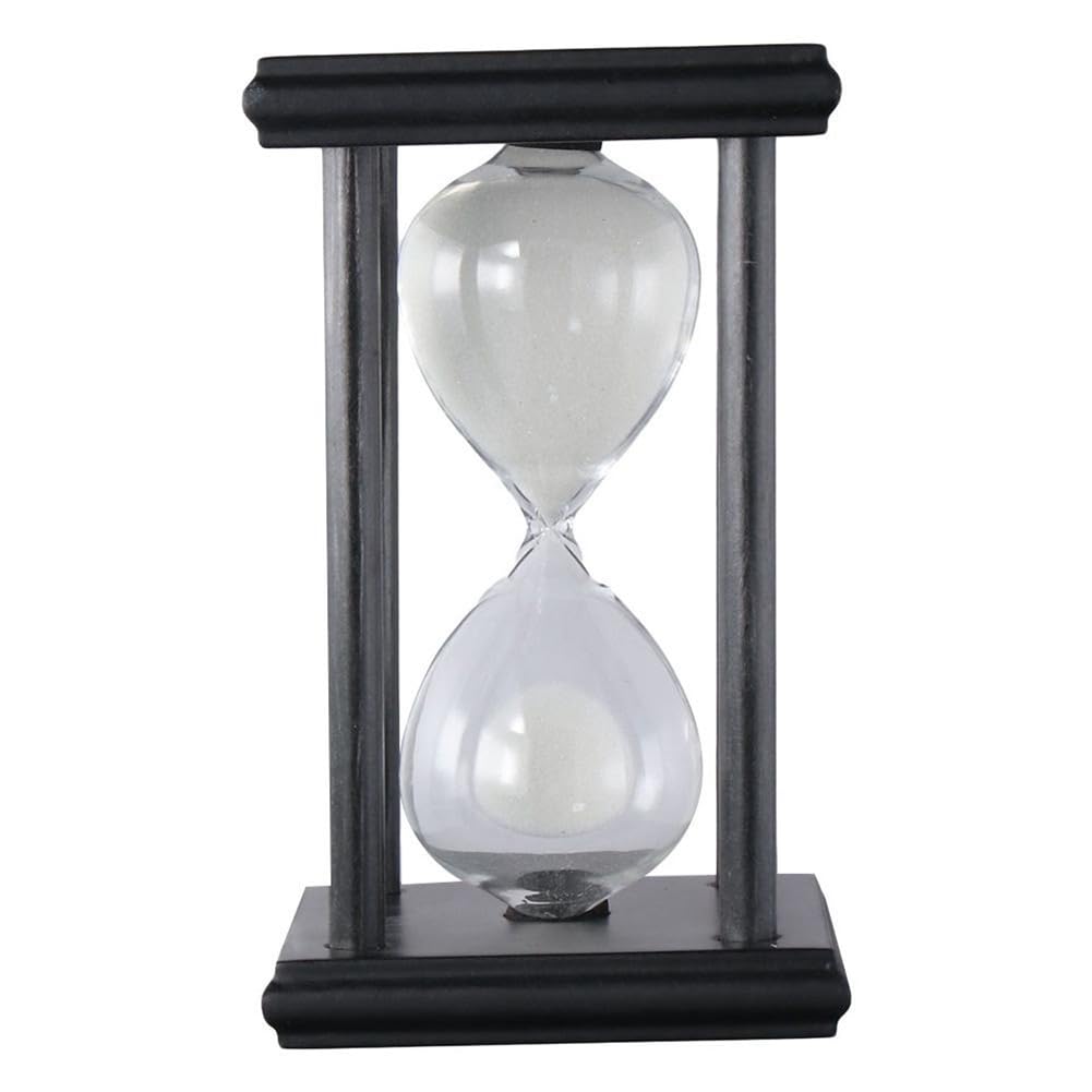 CTRLZS Hourglass Hourglass Retro Countdown Wooden Hourglass Time Tool Desk Desktop Classroom and Living Room Decor