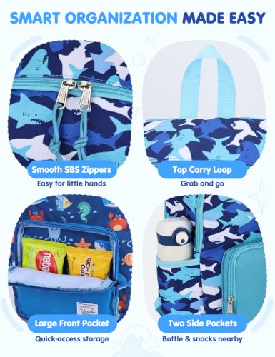 Mochila escolar ligera con correa de pecho para niños de primaria y preescolar impermeable 4