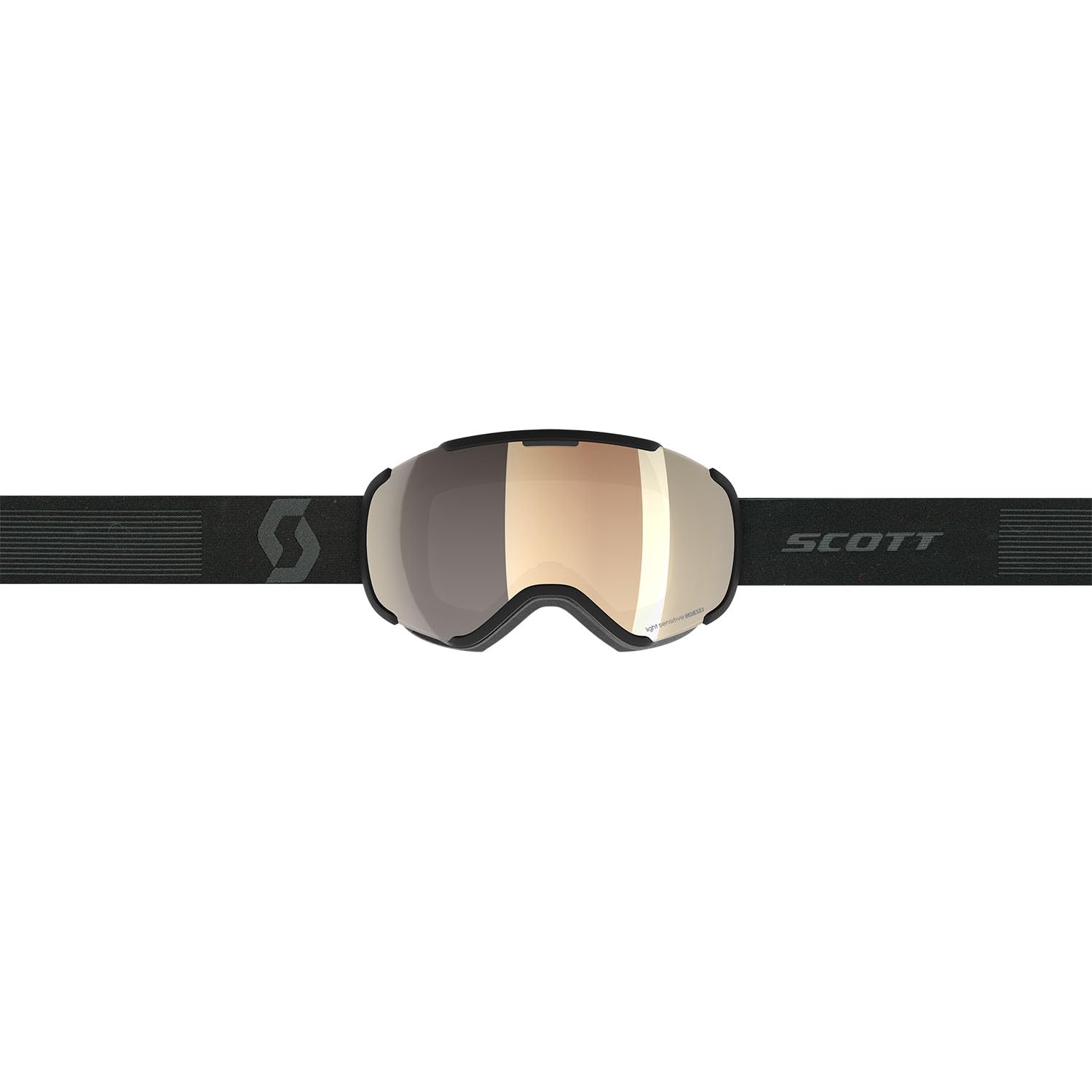 SCOTT - Maschera Da Sci Faze II Ls - Fotocromatica 1-3 - Black/Ls Bronzo Cromo - Mineral Black Ls Bronzo Cromo - Singolo - Minerale Black LS Bronzo Cromo