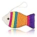 Inzopo Fish Shape Pet Cat Kitten Scratching Board Scratch Play Toy