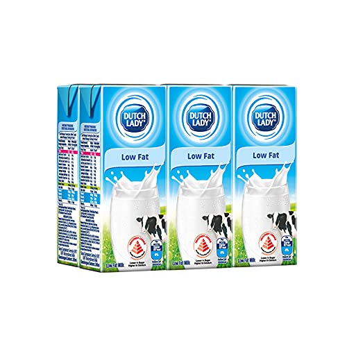 Dutch Lady UHT Milk - Low Fat (Australia) 6 x 200ml