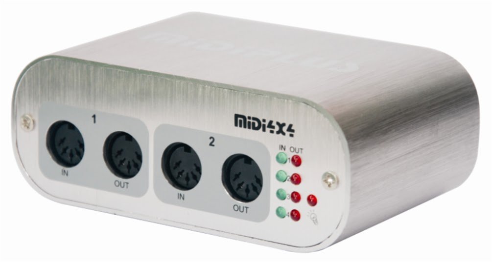 MIDI 4x4 USB MIDI interface Amazon.in Musical Instruments