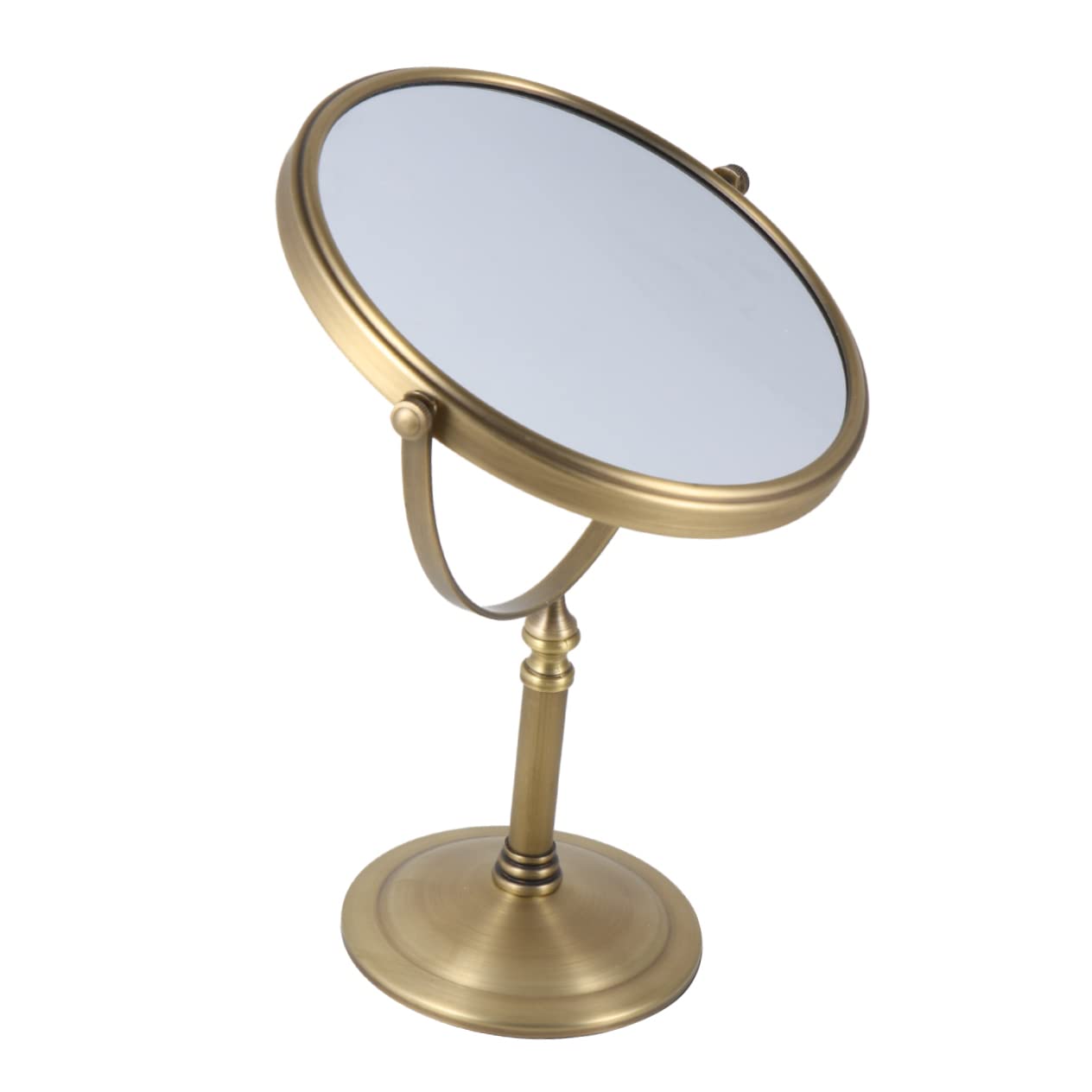 Tabletop Makeup Mirror table mirror vanity makeup mirror old fashioned makeup vanity table vintage vanity mirror round vanity tray for Miss 1PC Magnifying Makeup Mirror
