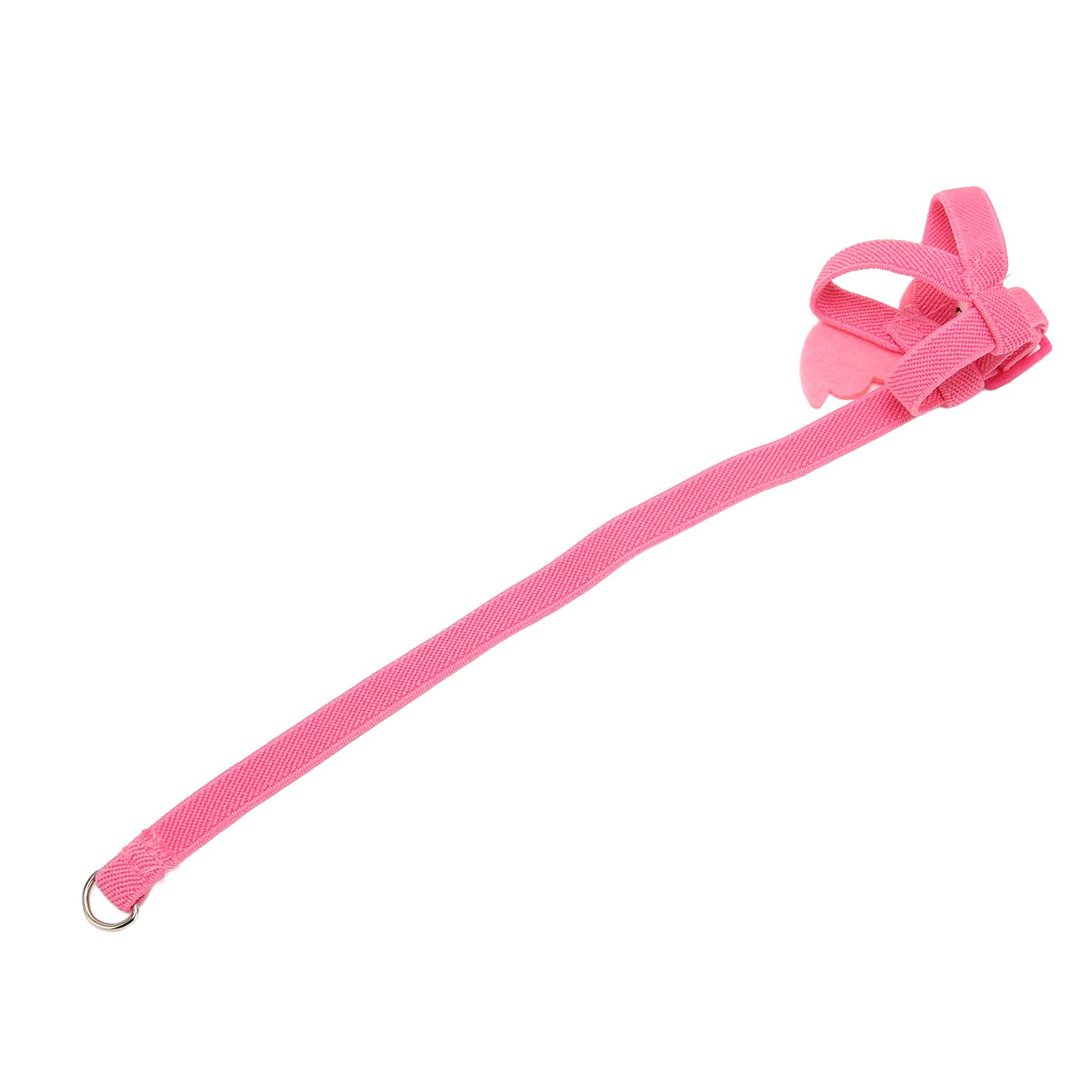 Bird Harness Leash Bite Resistant Adjustable Ultra Light Bird Traction Rope for Parrot Training Bird Harness Leash (Pink)