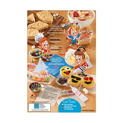 Kellogg's Frosted Krispies Breakfast Cereal, Kids Snacks, Baking Marshmallow Treats, Original, 13Oz Box (1 Box) #TOP6