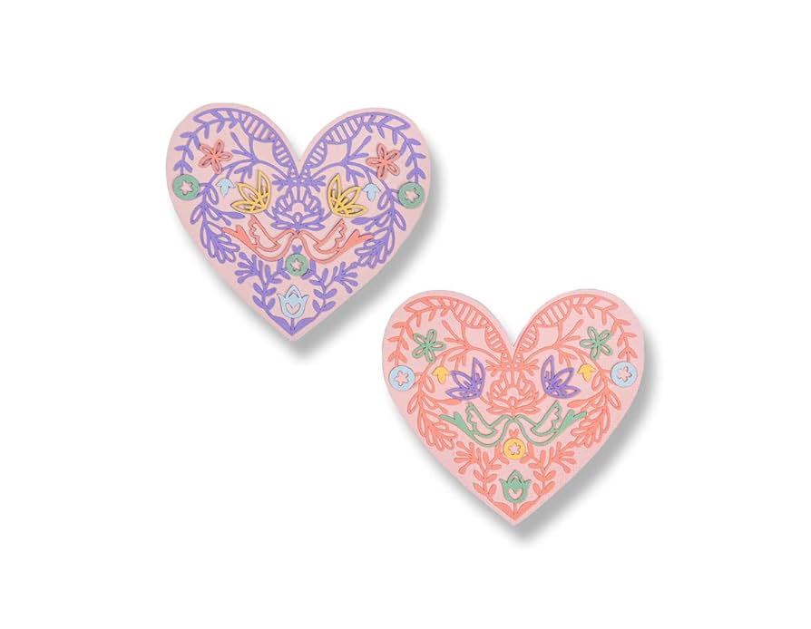 a♡ Converse Toddler Girls Chuck Taylor All Star Happy Hearts