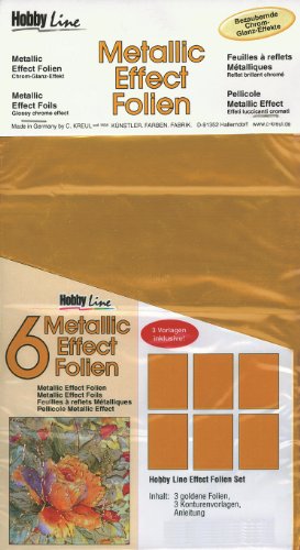 Hobby Line 49098 - Effetto Metallizzato Set Oro