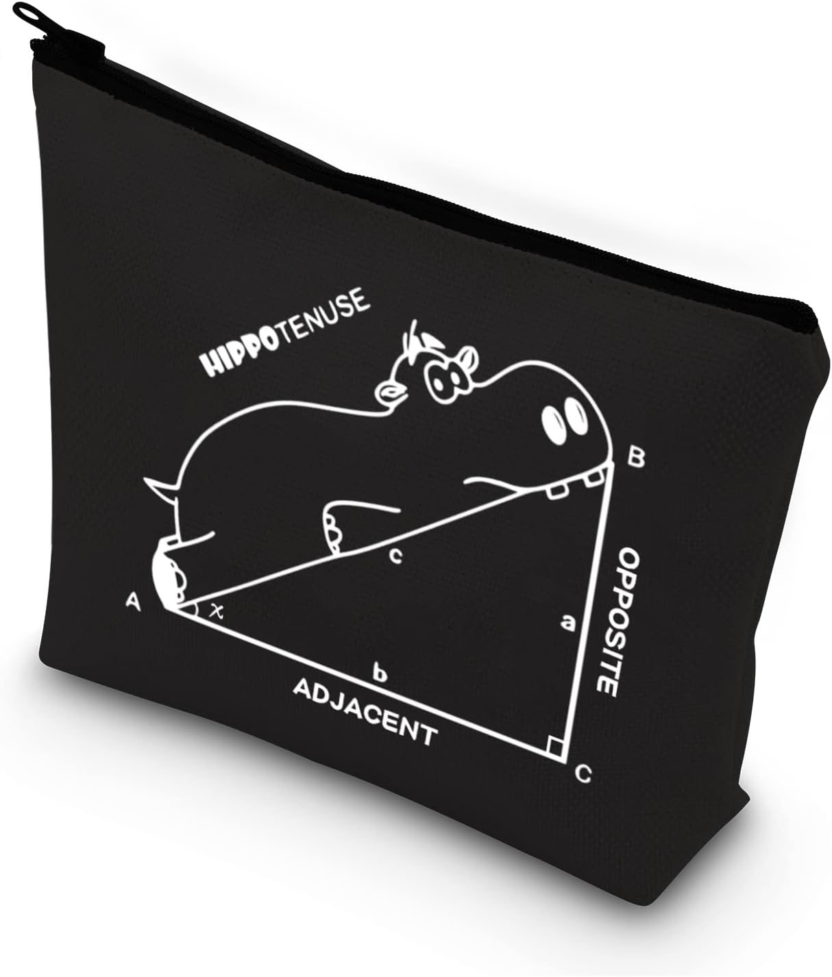 BDPWSS Hippo Lover Gifts Hippo Makeup Bag Hippopotamus