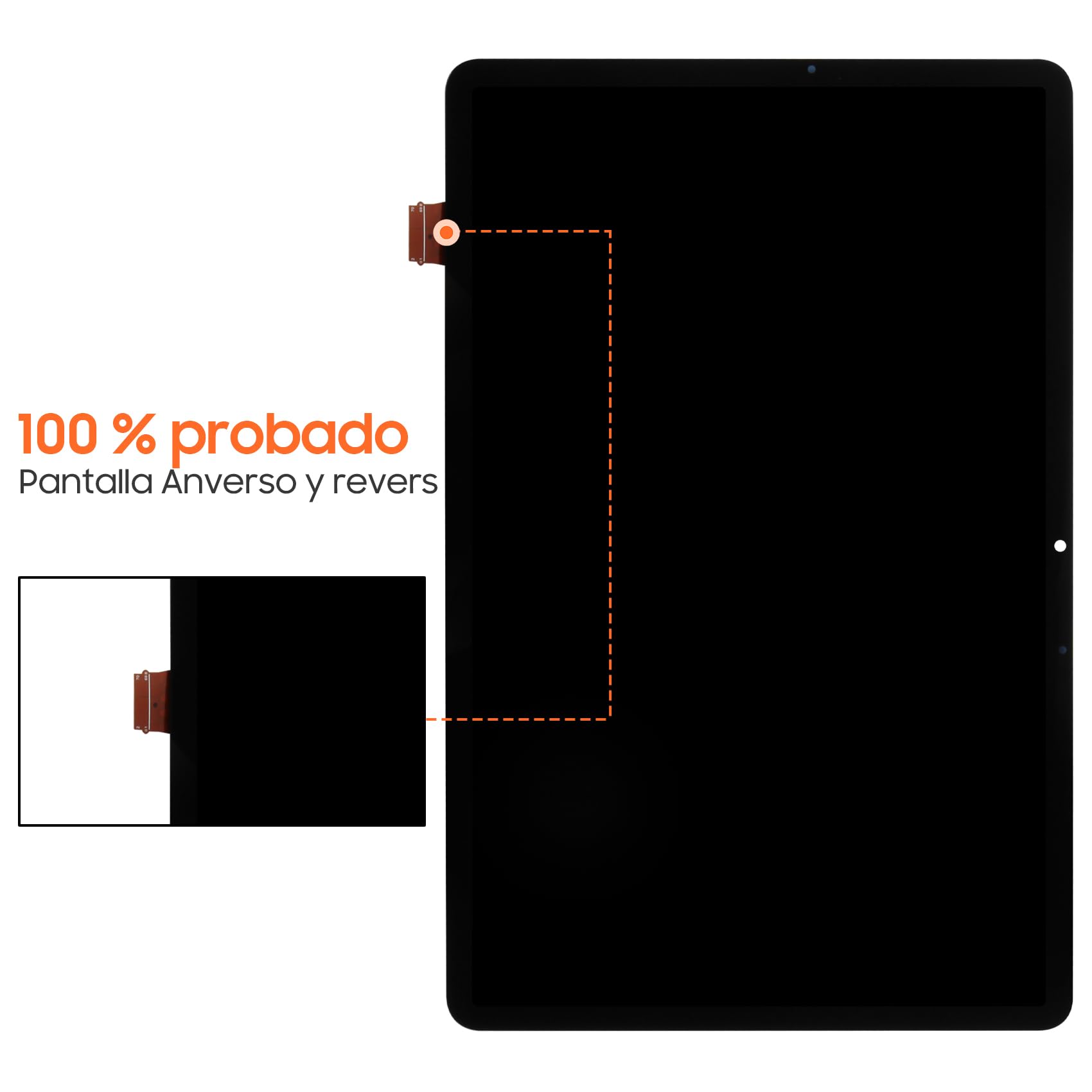Display für Samsung Galaxy Tab S7 T870 Bildschirmersatz SM-T870 LCD Screen | Digitizer Touchscreen Komplett Assembly mit Reparatur, Schwarz,11,0 Zoll