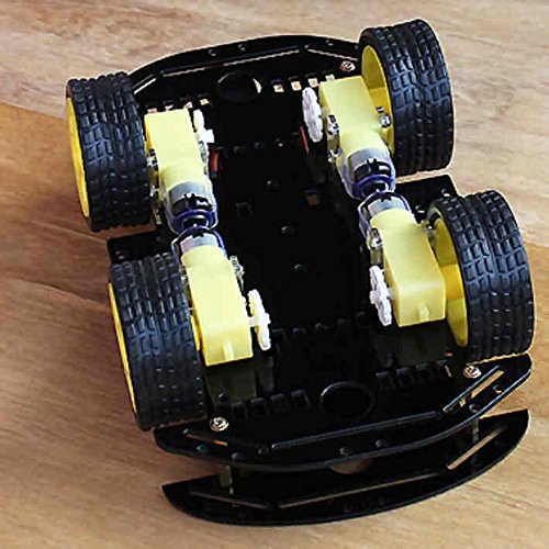 Firgelli Automations 2 Deck 4 Wheel Robotic Chassis Kit