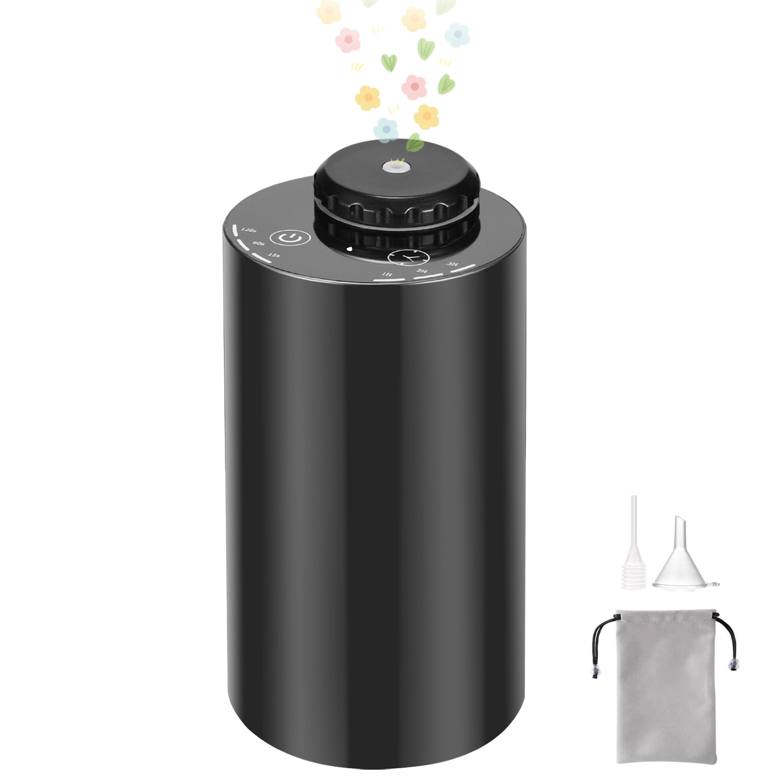 Waterless Essential Oil Diffuser – Rechargeable Scent Diffuser AGX6-Pro For Home & Car, Green Oasis