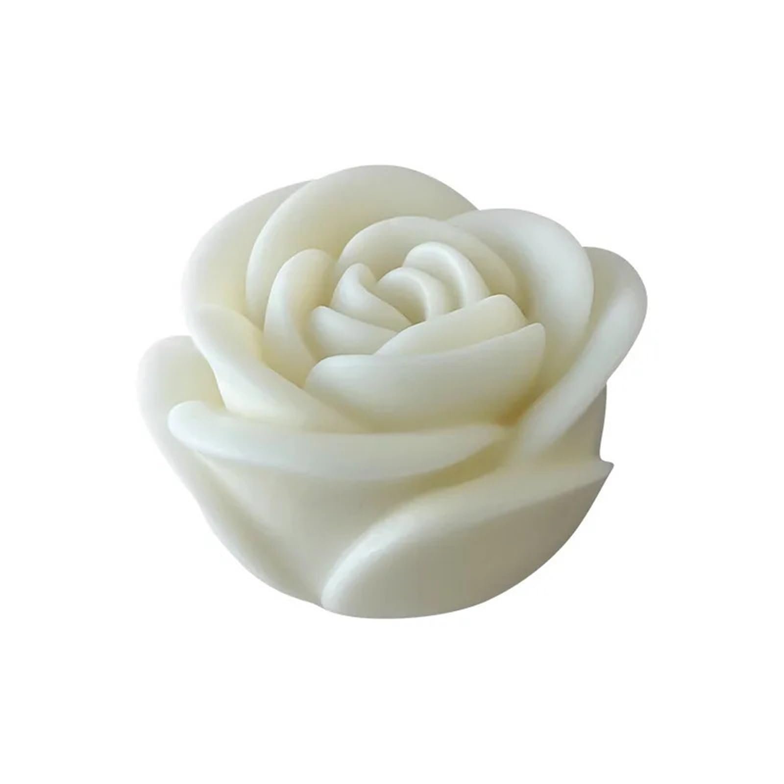Moldes De Velas 8 Uds. Molde de Vela de Silicona con Forma de Flor, jabón de Flor de peonía 3D, Molde de fundición de Resina de Yeso, Herramienta for Hornear Pasteles de Chocolate DIY(Medium)