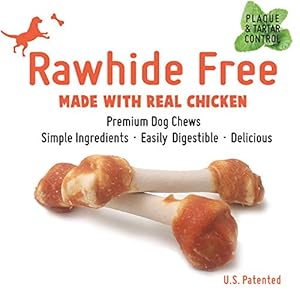 Chicken-Dog-Chew-Bones-Medium-Rawhide-Free-Grain-Free-Made-with-Real-Chicken-Wholesome-Vegetables-Knotted-Bones-Medium-5pcspack - Cucciolini Doodles   Chicken-Dog-Chew-Bones-Medium-Rawhide-Free-Grain-Free-Made-with-Real-Chicken-Wholesome-Vegetables-Knotted-Bones-Medium-5pcspack