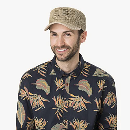 Lipodo Straw Army Cap Women/Men Nature One Size #TOP2