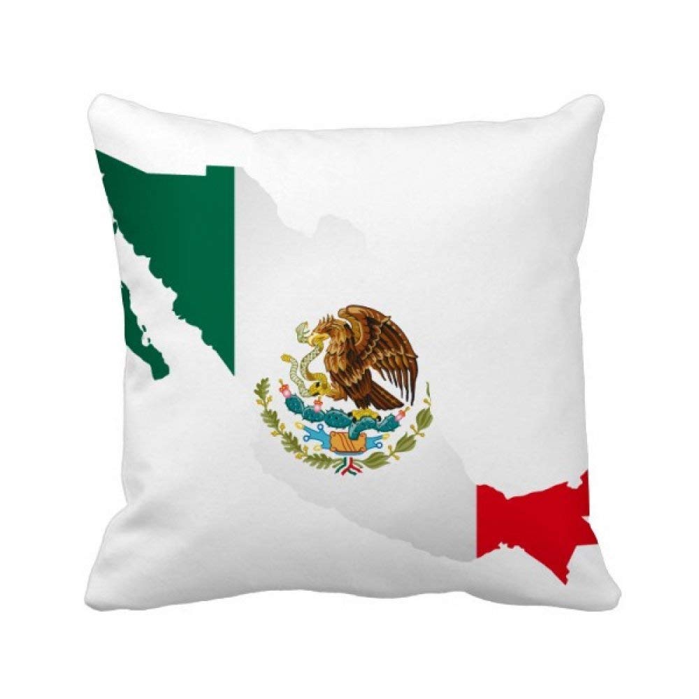 Housse de coussin Mexique rouge vert pour rénover facilement votre déco