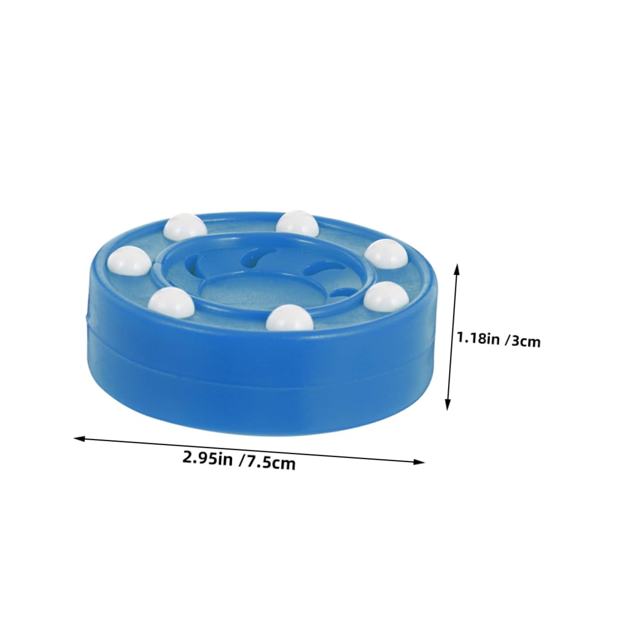 POPETPOP 2Pcs Roller Hockey Training Balls Durable Ice Hockey Accessories for Street Indoor Practice Professional Skating Training Tool for Men Women Colors