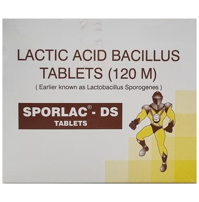 Sporlac DS Tablet 20'S