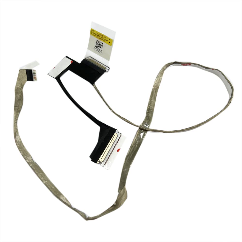 HSSDTECH LCD LED FHD LVDS Video Screen Line Display Flex Cable Wire Replacement for DELL Alienware 15 R4 P69F DDR51 30PIN 8F38H DC02C00HW00