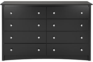 Sprawling Sonoma 8-Drawer Dresser: Expansive Storage for Your BedroomHaven